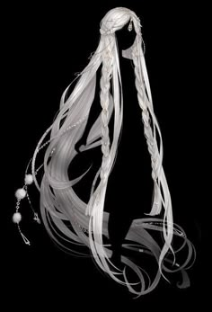 19.10.20215оформления. Long White Hair, Clothing Design Sketches, Anime Hair, Hair Reference