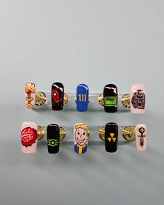 Summer Acrylic, Fall Out 4, All Nails, Summer Acrylic Nails, Nails Inspo, Nail Art Ideas, Fallout, Fashion Makeup