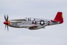 size: 24x16in Photographic Print: A P-51 Mustang Flies by at Eaa Airventure, Oshkosh, Wisconsin by Stocktrek Images : Artists Oshkosh Wisconsin, Tuskegee Airmen, Wwii Plane, P51 Mustang, Ww2 Aircraft