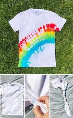 how to make a tie - dye t - shirt with an old pair of scissors