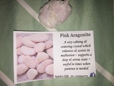 Pink Aragonite Meaning, Aragonite Crystal, Witchy Women, Witch Signs, Crystals Gems, Spirit Gifts, Crystal Properties