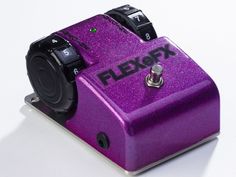 an electronic device with the word flexx on it