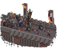 an image of a game scene with many people