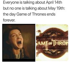 the game of thrones meme is shown with an image of a woman yelling