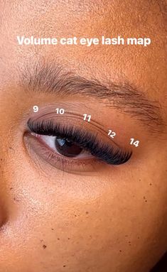 Natural Cat Eye, Eyelashes Cat Eye, Cat Eye Volume Lashes, Natural Lash Extensions Black Women Classic, Classic Individual Lashes Black Women, Natural Cat Eye Lashes, Whispy Lashes Eyelashes, Short Lash Map, Reverse Cat Eye