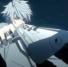 Evil Anime, Vampire Knight, 90s Anime, Cartoon Profile Pics, Cute Profile Pictures, Matching Profile Pictures, Dark Anime, An Anime, White Hair