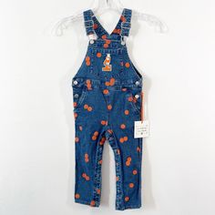 Christian Robinson for Target blue dotted denim overalls. Size 2T. New with tags.  Total length from top of shoulder: 30" Inseam: 12" Chest armpit to armpit: 10 Smoke free home! Overalls Jeans, Christian Robinson, Denim Overalls, Baby & Toddler Clothing, Brands Outlet, Kids Bottoms, Toddler Outfits, Blue Orange, Baby Toddler