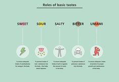 What are 5 basic tastes? | Everything about umami | Umami Global Website | Ajinomoto Group Global Website - Eat Well, Live Well. Pool Bar Ideas, My Music Taste, Cooking Competition, Sour Taste, Just A Pinch, Music Taste, My Music, Eat Well, Cooking Techniques