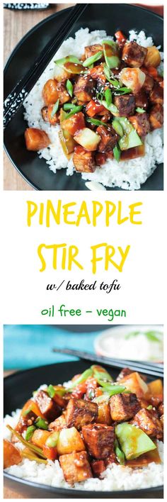 pineapple stir fry is an easy and delicious dish that's ready in under 30 minutes