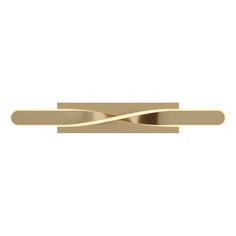 a gold tie bar on a white background