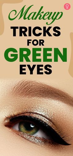 Makeup Looks To Make Green Eyes Pop, Eye Make Up Looks For Green Eyes, Green Eye Shadow Hooded Eyes, Smokey Eye Make Up For Green Eyes, Neutral Makeup Green Eyes, Eye Shadow Ideas For Green Eyes, Best Makeup Green Eyes, Eyeshadow Look For Green Eyes, Eyeshadow Hazel Green Eyes