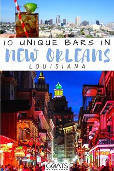 the top 10 unique bars in new orleans