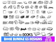 the book bundle is shown in black and white