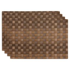 "Buy these DII® Reversible Basket Weave Woven Placemats, 4ct. at Michaels. com. Easy to care for, simply entertain guests or use for everyday family meals, these placemats will hold up to daily use. Woven basket weave will add visual interest and texture to your table top allowing your table setting to stand out. Rectangle placemats are reversible and work well for both indoor and outdoor use. Easy to care for, simply entertain guests or use for everyday family meals, these placemats will hold u Woven Placemat, Riding Toys, Christmas Front Porch, Kids Sofa, Outdoor Storage Boxes, Woven Placemats, Garden Products, Square Rugs, 4x6 Rugs