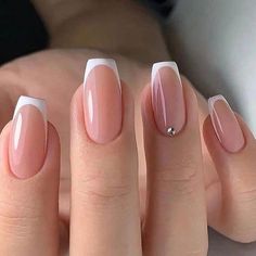 Nem Halloween Makeup, Simple Gel Nails, Her Nails, Casual Nails, Blush Nails, Soft Nails, Girls Nails, Chic Nails, Nail Arts