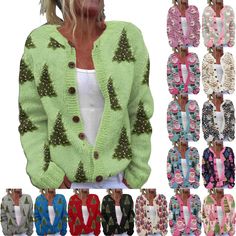 Ballet Cardigan, Womens Cardigans, Fluffy Hoodie, Short Cardigan Sweater, Graphic Jackets, Christmas Jacket, Ladies Cardigan, Long Sweaters For Women, Holiday Sweaters