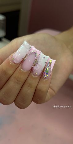 Wall To Wall Carpet, Quinceanera Nails, Her Nails, Short Square Acrylic Nails, Acrylic Nails Coffin Pink, Nails Only