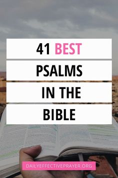 Let the Psalms bring blessings into your life. Discover the top Psalms in the Bible for women, carefully selected to bless you with comfort, peace, and joy. Learn more at DailyEffectivePrayer.org. Bible For Women