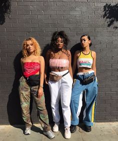 for live pins follow ; @victxoriaaa Look Festival, Three Women, Black Jeans Outfit, Outfit 90s, Outfit Trends, Moda Vintage, Mode Inspo