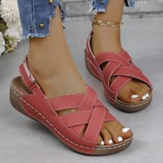 Shipping: Worldwide Express Shipping AvailableDelivery time: 7-15Days Fast ShippingReturns: Fast refund, 100% Money Back Guarantee. Winter Sandals, Velcro Shoes, Rhinestone Flats, Summer Slippers, Soft Shoes, Platform Slippers, Black Sandals Heels, Womens Wedges, Sandals Black