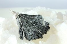 Brazilian Black Kyanite Cluster Wrapped into by AliraTreasures, $63.00 Black Kyanite, Handmade Gift, Unique Jewelry, Handmade Gifts