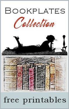 the bookplates collection free printables are available for purchase at bookshelves