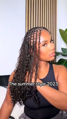 French Braids With Box Braids, Pretty Braids For Black Women, New Hairstyles For 2024, Cute Braided Hairstyles Black Hair, Knotless Goddess Box Braids, 6 Feed In Braids, Knotless Braids Jumbo, Winter Braids, Hairstyles Bohemian