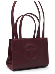 TELFAR SHOPPING BAG SMALL OXBLOOD - The Edit LDN Telfar Shopping Bag, Telfar Bag, Small Eggplant, Velvet Shoes, Wicker Bags, 25th Birthday, Soft Summer, Be Aware, Vintage Summer