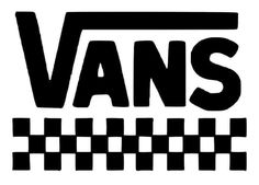 Vans Logo Aesthetic, Vans Tshirt Design, Vans Logo Art, Vans Logo Design, Vans Svg, Typography Shirt Design, Vans Old School, Skate Stickers, Typographic Logo Design