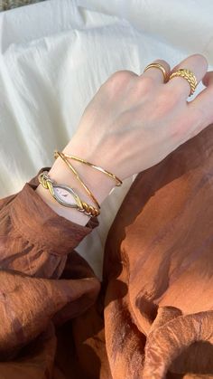 Seiko ✨ Minimalist Accessories Jewellery, Girly Rings, Fancy Watches, Vintage Watches Women, Luxe Jewelry, Gold Rings Fashion