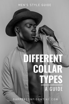 man with a short collared shirthttps://www.dapperconfidential.com/the-ultimate-guide-to-different-shirt-collar-types/