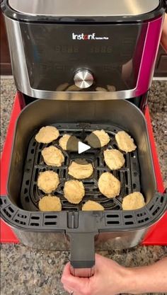 93K views · 1.4K reactions | 3 Ingredient Chicken Nuggets! | 3 Ingredient Chicken Nuggets! 

Featuring Hangar Bay Spice Co. 

#keto #lowcarb #chickennuggets #ketorecipes | By Kyle & Mistie Knight | Add your eggs, your can of
chicken and then, you're just going to mix that up just a
little bit. Our can of chicken has been drained. Add your
chicken and egg to the food processor. We only need three
ingredients to make this. The third one is our shredded
cheese. That's three quarters cup of mozzarella and this is
optional but I'm going to add some spices. This is the best
blend of spices. You gotta try this one and it's better known.
Check the comments if you want to pick that up into our
food pot processor. And that's the consistency that you want.
Take your little ice cream scoop. And we're