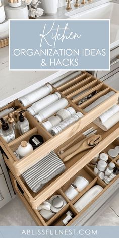 kitchen organization ideas and hacks