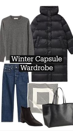 Winter Capsule, Winter Capsule Wardrobe, Capsule Wardrobe, Polyvore Image, Wardrobe, Polyvore