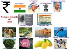 national symbols Indian National Symbols, Computer Lab Lessons, Hundred Chart, National Songs, Mother India, Hundreds Chart, National Animal, Mystery Pictures