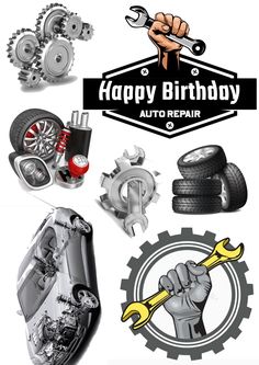 an image of happy birthday auto repair