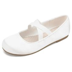 Dream Pairs Girls Fashion Ballerina Dress Shoes Mary Jane Flats ANGIE-2 WHITE Size 11. These cute girl's ballet flats can be used as party shoes, flower girls shoes, school dress shoes, even daily wear. Size: 11 little kid.  Gender: female.  Age Group: kids. Wedding Shoes Kids, Girls 4y Shoes, Shoes Nicks White Kidsl 8. 9, Baby White Dress Shoes, Princess Dress Wedding, Princess Toddler Shoes, Kids White Dress, Shoes School, Shoes Princess