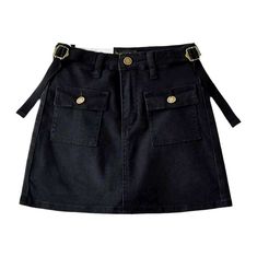 Add a playful touch to your summer wardrobe with our Adjustable Waistband Mini Denim Skort from our 2023 Summer Collection! This mini skort is the perfect blend of vintage-inspired style with a modern twist. The mid-waist. zipper and button closure. and y2k-style design make this skort a must-have for any fashionista.Distinctive Features: Y2K Style: Featuring a timeless and classic y2k-style design. this skort is sure to turn heads. Mini Length: This mid-thigh mini length is perfect for all your Mid-rise Cotton Denim Skirt With Belt Loops, Trendy Mini Cotton Bottoms, Trendy Cotton Mid-rise Mini Skirt, Trendy Mid-rise Cotton Mini Skirt, Trendy Mini Bottoms With Pockets, Trendy Short Bottoms For School, Trendy Cotton Skirt For School, Casual Black Denim Skirt, Summer Mini Length Skort With Belt Loops