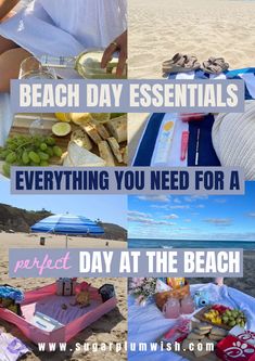 beach day essentials everything you need for a perfect day at the beach