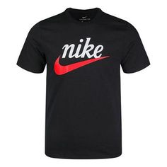 Men's Nike Sportswear Large Short Sleeve Black T-Shirt BV7679-010 Nike Sportswear Mens, Mens Sportswear, Black T Shirt, Nike Sportswear, Men's Nike, Black Tshirt, Perfect Pair, Nike Men, Your Perfect