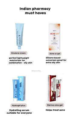 #skincare #skincareproducts Skincare Routine For Indian Skin, Pharmacy Skin Care Products India, Oily Skin Care Routine Indian Products, Best Indian Skincare Products, Indian Pharmacy Sunscreen, Skincare For Indian Skin, Pharmacy Products For Acne, Pharmacy Products For Skin, Indian Pharmacy Products For Skin