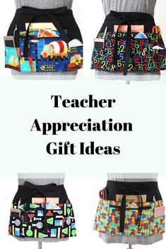 the teacher appreciation gift ideas for teachers and their kids are easy to sew, so they