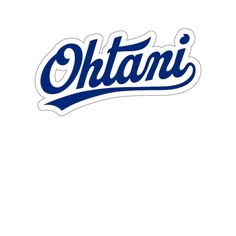 an image of the word ottami in blue and white lettering on a white background