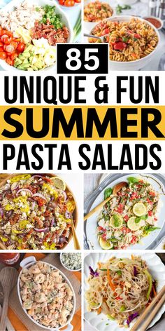 pasta salad recipes for a crowd Summer Pasta Salads, Salad Cobb, Balsamic Pasta, Easy Italian Pasta Salad, Summer Pasta Salad Recipes, Caesar Pasta, Turkey Club, Easy Pasta Salad Recipe, Best Pasta Salad