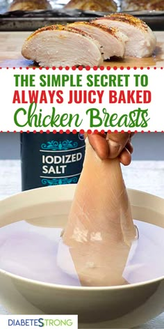 Chicken Breast In The Oven, Juicy Oven Baked Chicken Breast, Bake Chicken Breast, Juicy Oven Baked Chicken, How To Bake Chicken, Oven Baked Chicken Breast, Baked Chicken Breasts, Juicy Baked Chicken, Oven Baked Chicken Breasts