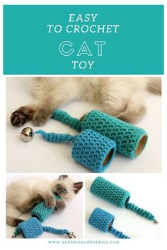 the instructions to crochet a cat toy