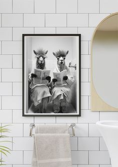 Fun 3 Piece Bathroom, Kids Artwork In Bathroom, Art For Behind Toilet, Kids Bathroom Art Wall, Above Toilet Bathroom Art, Art Above Toilet Modern, Art Work For Above Toilet, Bathroom Funny Pictures, Small Toilet Room Artwork