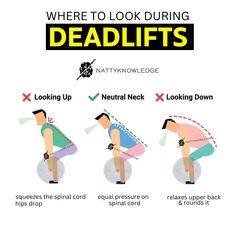 the instructions for how to do deadlifts on a skateboard with text that reads,