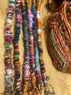 Each of these dread wraps are completely unique and can't be replicated ❤️ I have used my own hand spun wool for these beautiful multicoloured dreads These colourful handmade dreadlocks are single ended, they have a small loop at the top where you can thread your hair through to plait braid in hair. 15 inches long and 1 cm thick  I would recommend taking your lock out before washing your hair, for washing your lock, hand wash in warm water , you can wash with or without shampoo. One Dreadlock, Dreads Diy, Handmade Dreadlocks, Boho Hair Wrap, Plait Braid, Dreadlock Hair, Dread Wraps, Wool Dreads, Hippie Hair