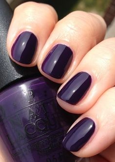 polish insomniac: OPI Nordic Collection Fall/Winter 2014 ♥ Swatches & Review Nails Dark, Nail Envy, Dark Nails, Colorful Nail Designs, I Love Nails, Opi Nails, Sally Hansen